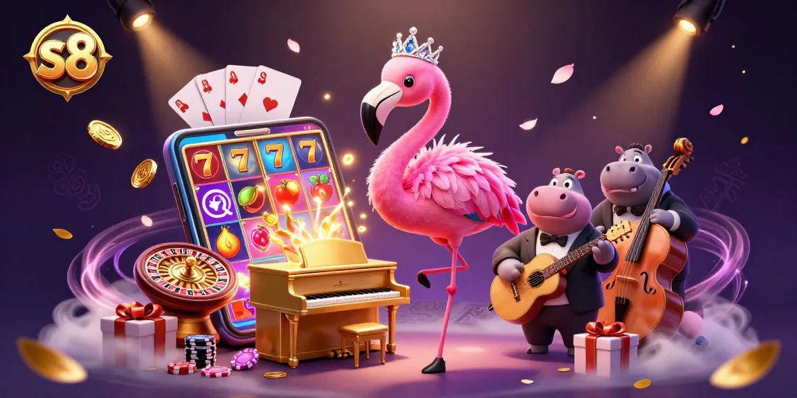 Experience thrilling gameplay with S8, featuring vibrant slot games and enchanting scene elements.