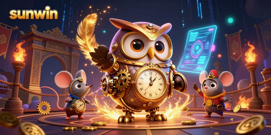 Experience thrilling gameplay with Sunwin, featuring vibrant casino elements and a time-travel theme.