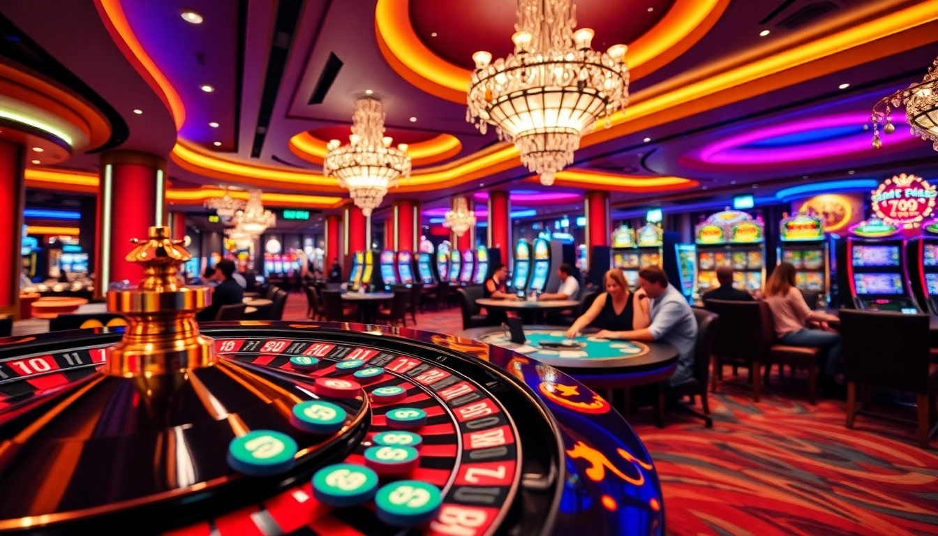 Engaged players enjoying the excitement of casino gaming at 789P's vibrant tables.