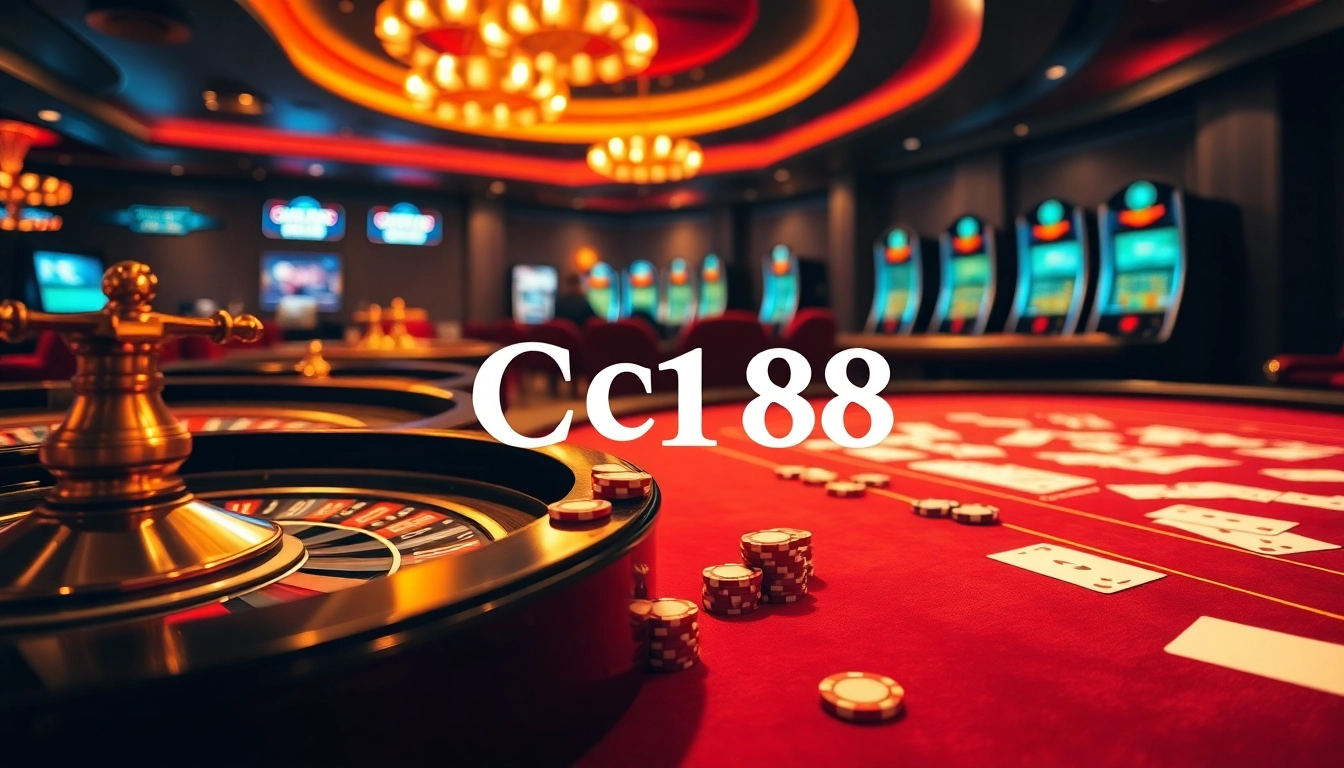 C168 enhances the excitement of betting at a luxurious casino with vibrant poker chips and cards.
