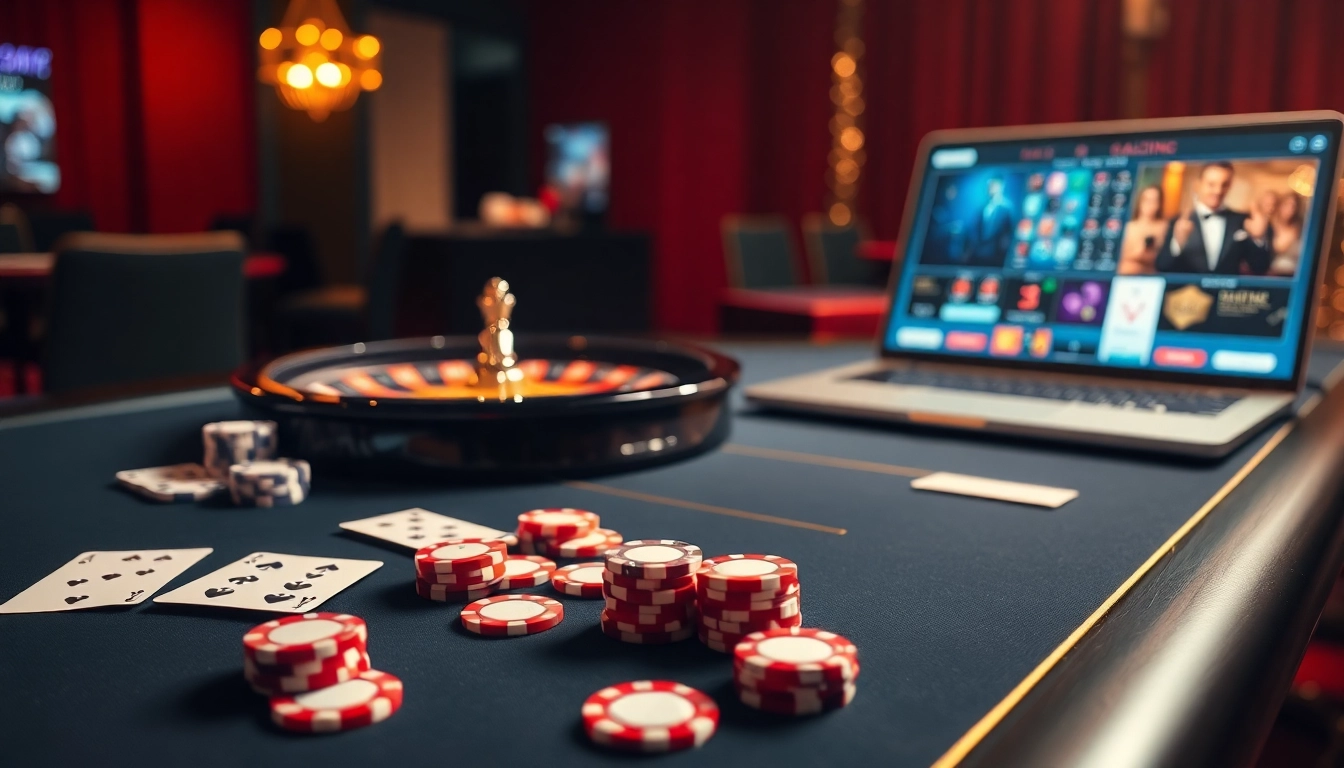 Engaging gameplay at Hitclub with vibrant casino elements and thrilling poker action.