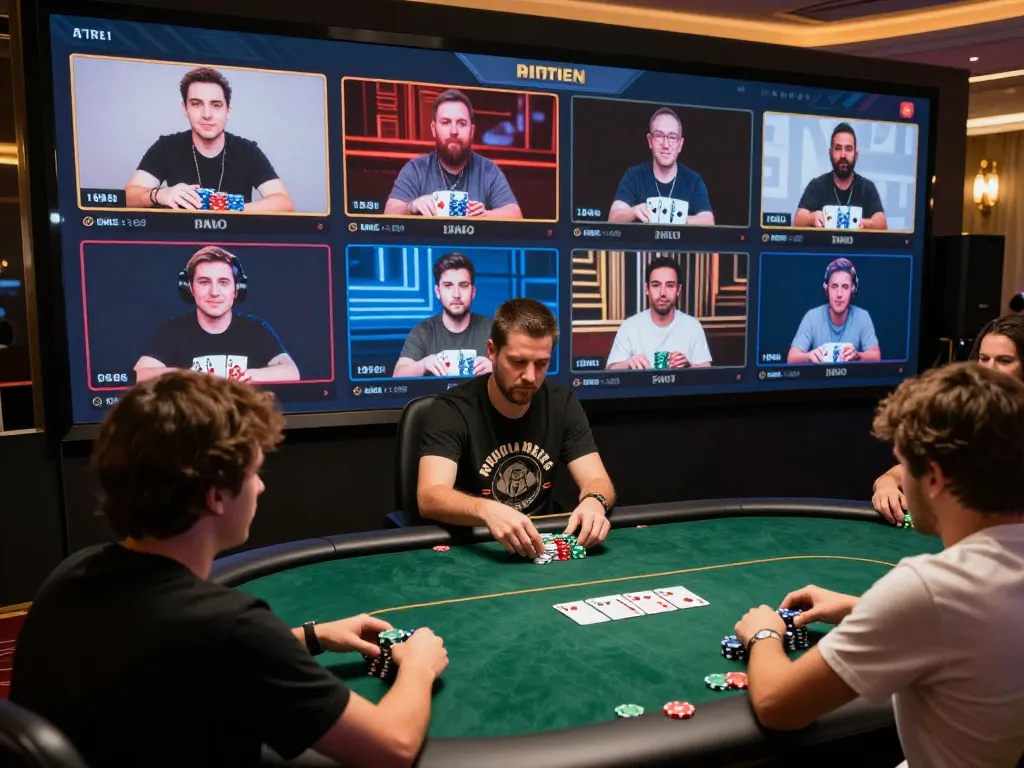 90phut players engaging in exciting online poker gameplay with vibrant graphics and dynamic interaction.