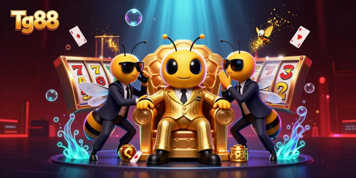 Tg88 invites players to experience thrilling slots action with vibrant casino elements and immersive surroundings.