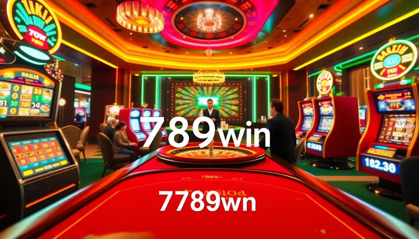 Experience the thrill of winning at 789win with vibrant casino games and exciting gambling action.