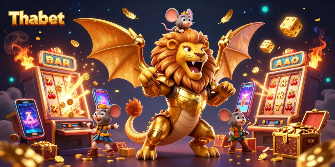 Experience the thrilling slots and jackpots at Thabet's exciting casino scene.