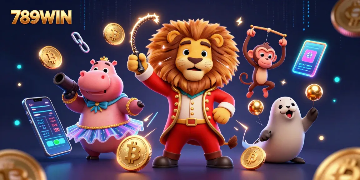 Experience thrilling gameplay at 789WIN with engaging characters and vibrant casino elements.