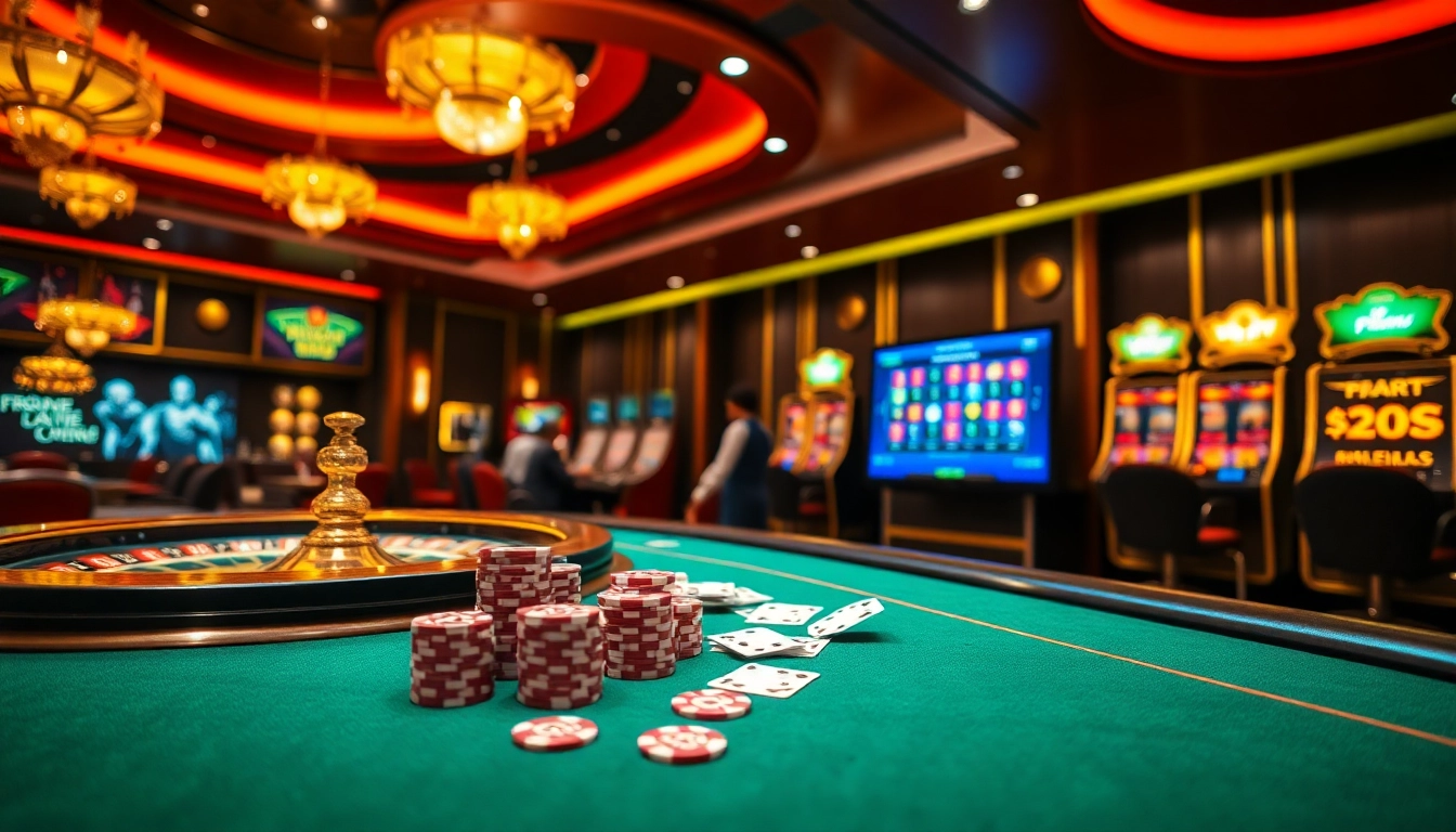 Experience thrilling gameplay at ph22.net.ph with a vibrant online casino atmosphere featuring poker and roulette.
