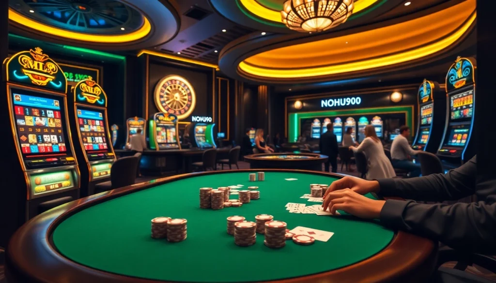 Experience the thrill of NOHU90 with immersive casino gameplay and captivating slot machines.