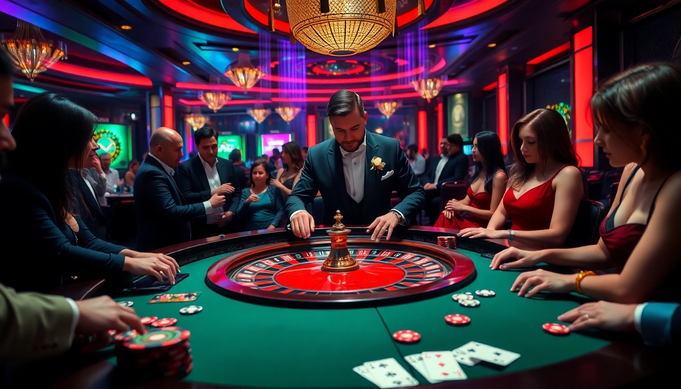 Experience the luxury and excitement of TR88 at a casino roulette table.