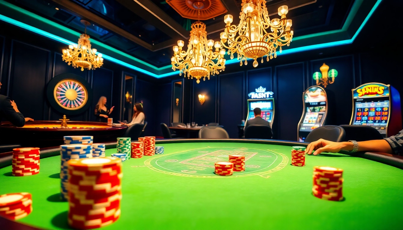 Experience excitement at https://f168biz.com/ with a vibrant poker scene and luxury casino elements.
