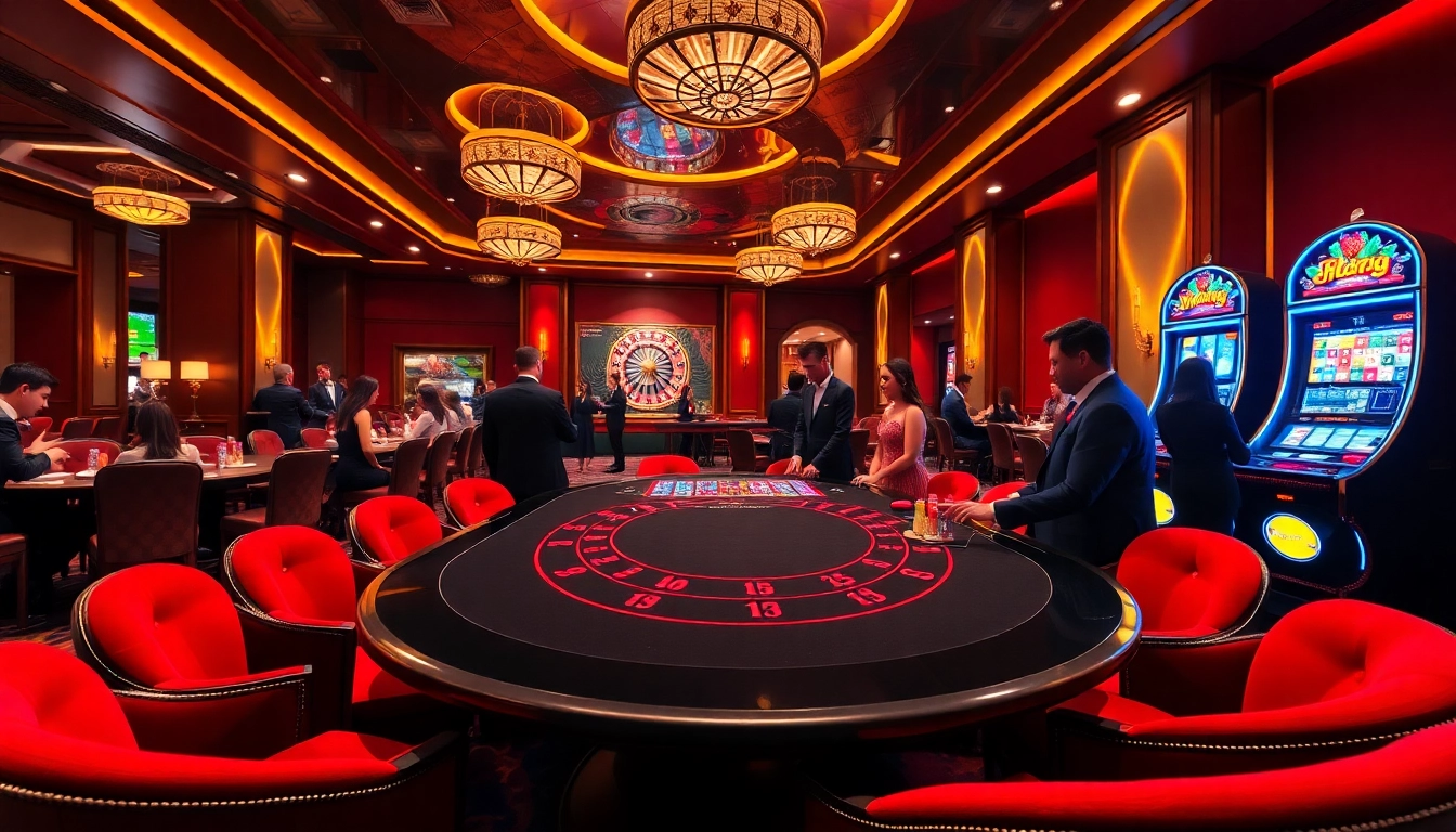 Experience high-stakes excitement at rr88 com with a luxurious casino setting and engaging games.