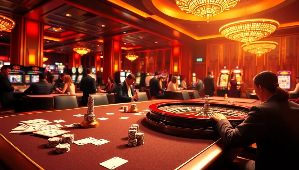 Engage in thrilling casino action at https://vin88ac.com/ with vibrant tables and energetic players.