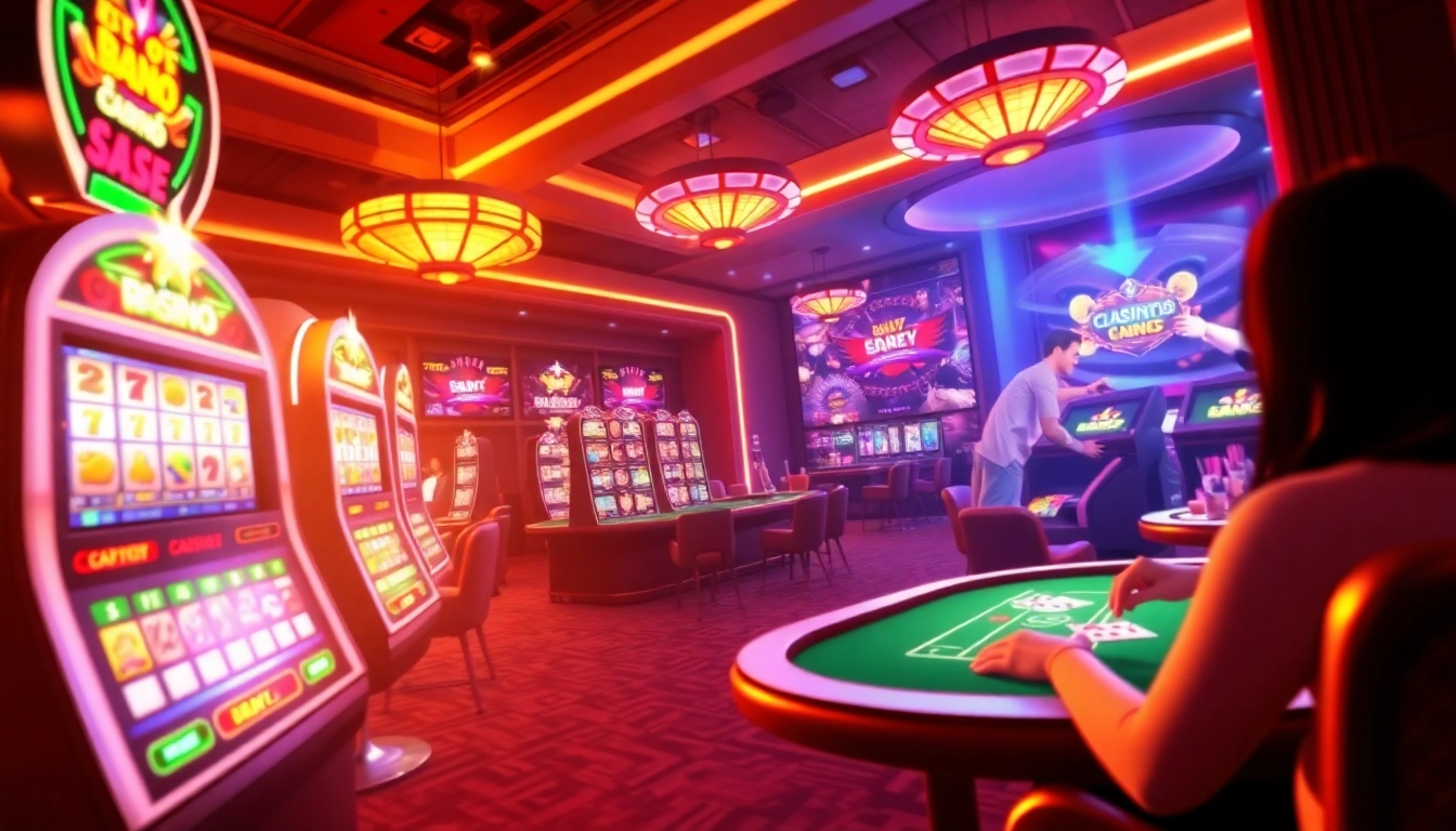 Explore thrilling online gaming experiences at go-88.us.com with vibrant casino visuals.