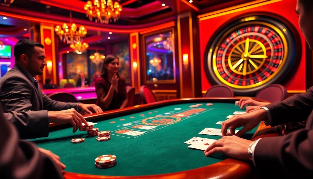 Exciting gambling atmosphere at a luxurious casino emphasizing the hidden wiki 2026.