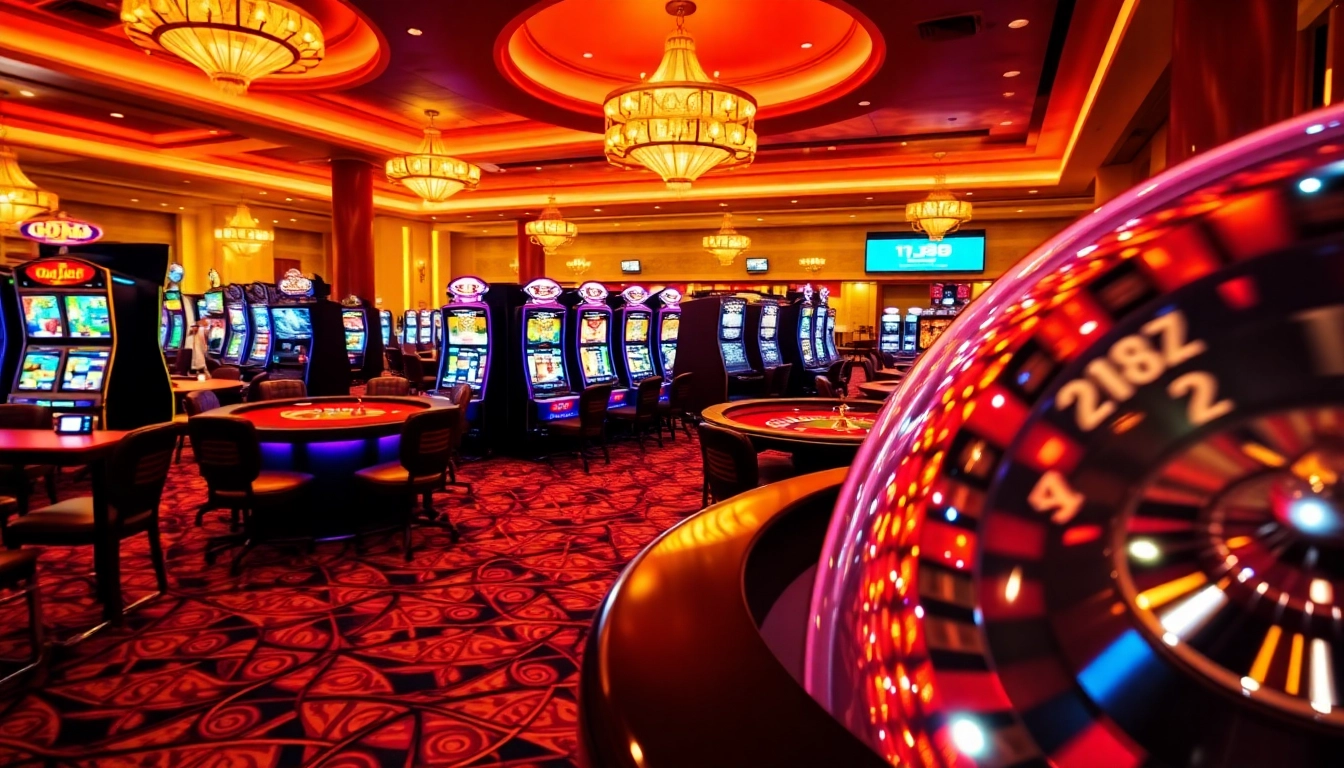 Những người chơi tập trung cao tại bàn poker của Nhà cái JD88 trong không khí casino sôi động.