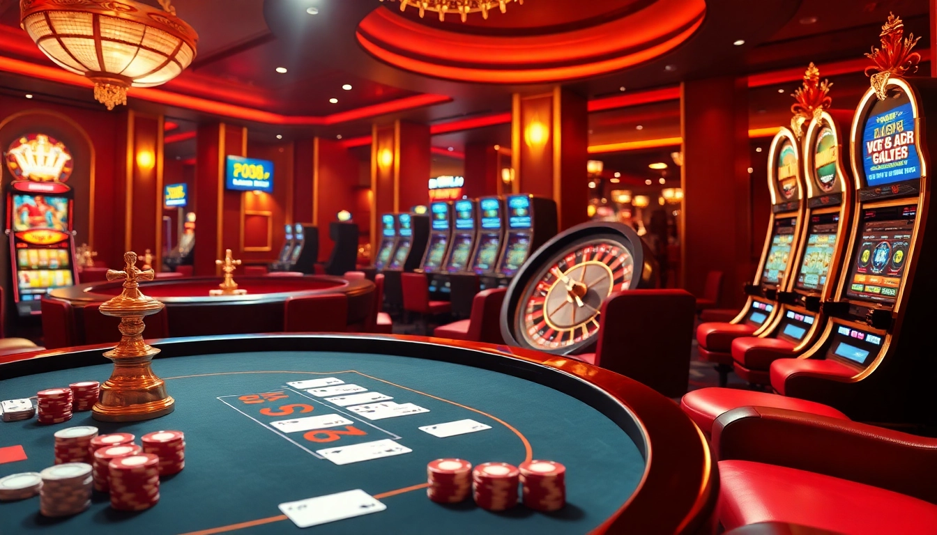 Feel the thrill of gambling at https://nk88nk.com/ with poker chips, cards, and slot machines.