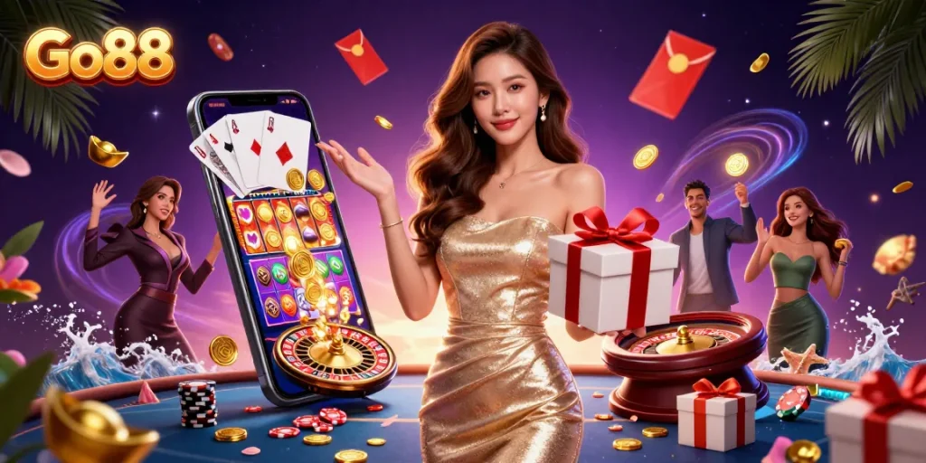 Join the excitement at Go88 with stunning casino games and festive vibes!
